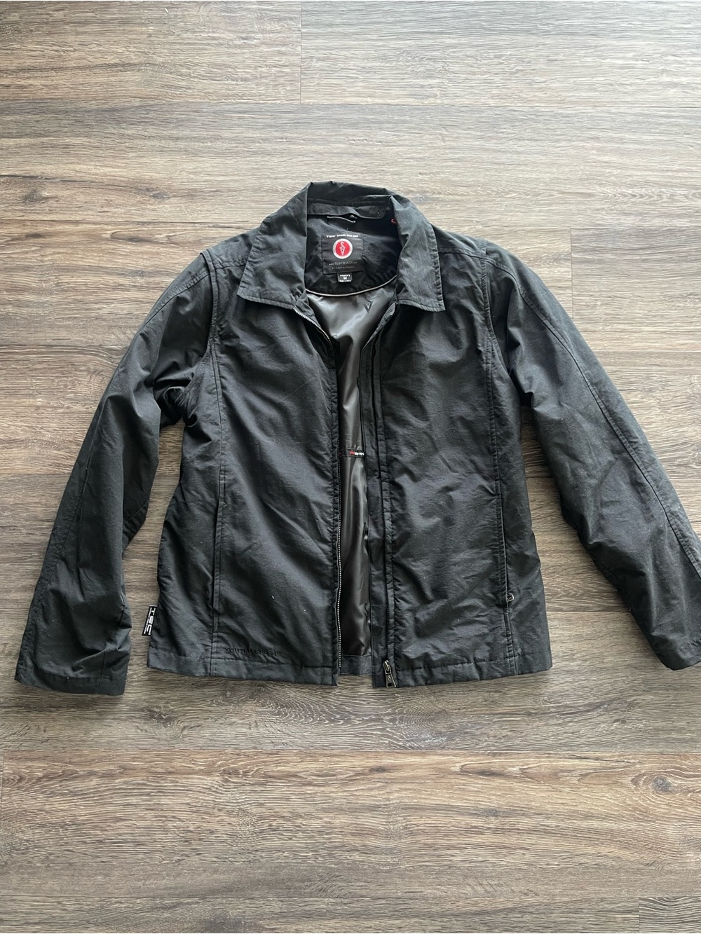 SCOTTeVEST Sterling Women’s M Black Convertible Travel Jacket 23 Pockets